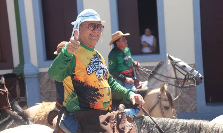 Fotos da Cavalgada em honra à Nossa Senhora de Fátima, bairro Paraiso das Aves