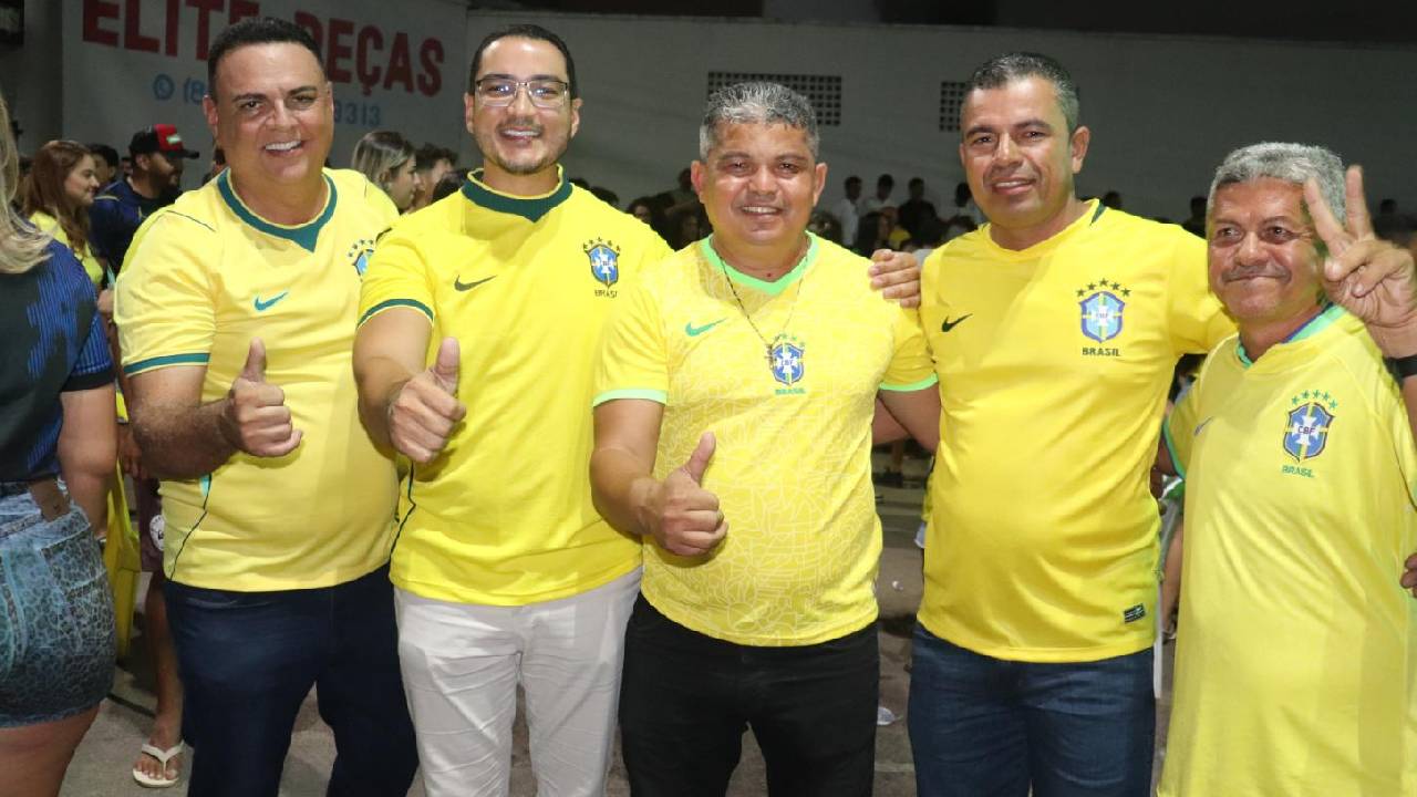 População de São Raimundo Nonato se reúne no I FAN FEST para acompanhar a estreia da Seleção Brasileira na Copa do Mundo 2026