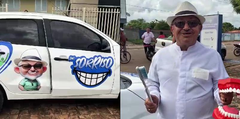 Buscando humanizar o atendimento na saúde do Município o prefeito Rogério Castro adota o  Dr. Sorriso