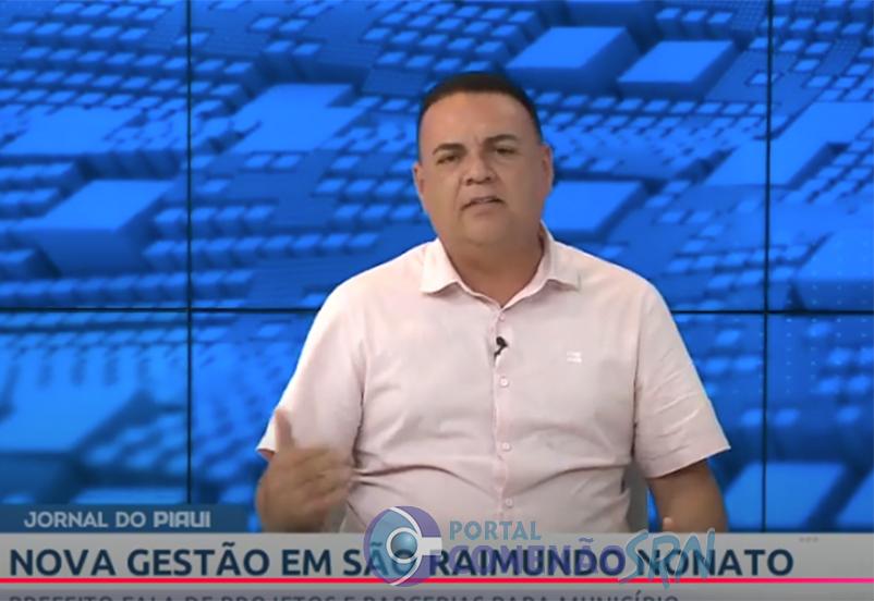 Prefeito Rogério Castro concede entrevista ao Jornal do Piauí desta sexta-feira (24)