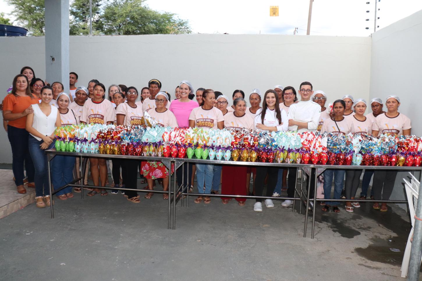 Oficina de Ovos de Páscoa encerrada com sucesso e fortalece o empreendedorismo feminino em São Raimundo Nonato