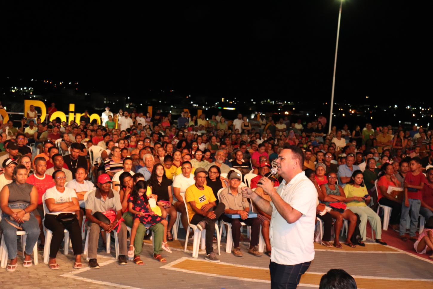 Fotos do lançamento do Programa Fundiário Urbano de São Raimundo Nonato 