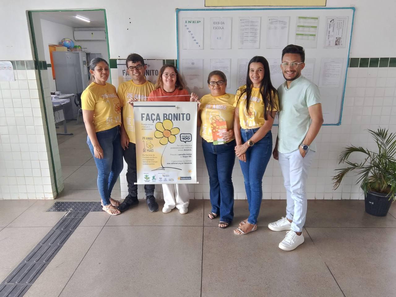 Maio Laranja: SEMTAS realiza ações da campanha de combate à violência sexual de crianças e adolescentes em São Raimundo Nonato