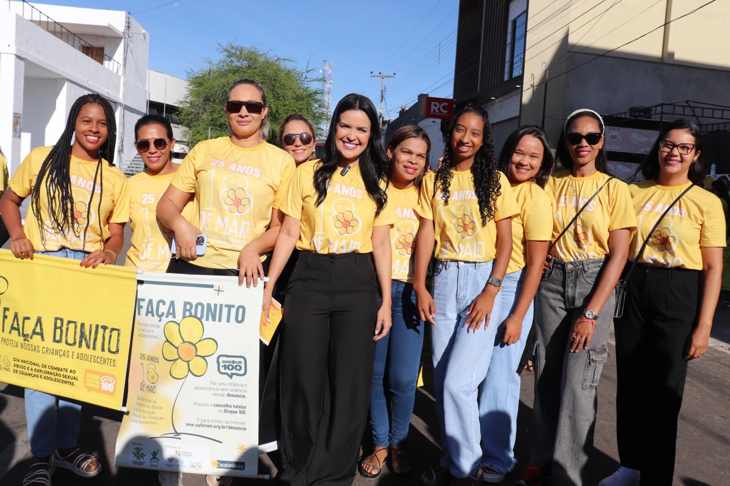 Maio Laranja: SEMTAS realiza caminhada de conscientização contra o abuso e exploração sexual infantil em São Raimundo Nonato