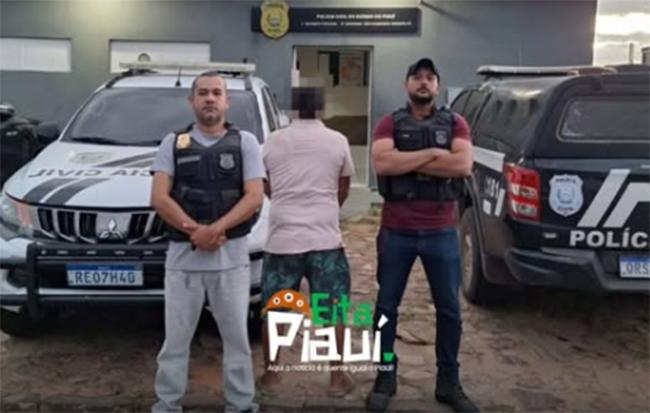 Polícia Civil prende indivíduo por furto, identifica receptador e recupera objeto do furto