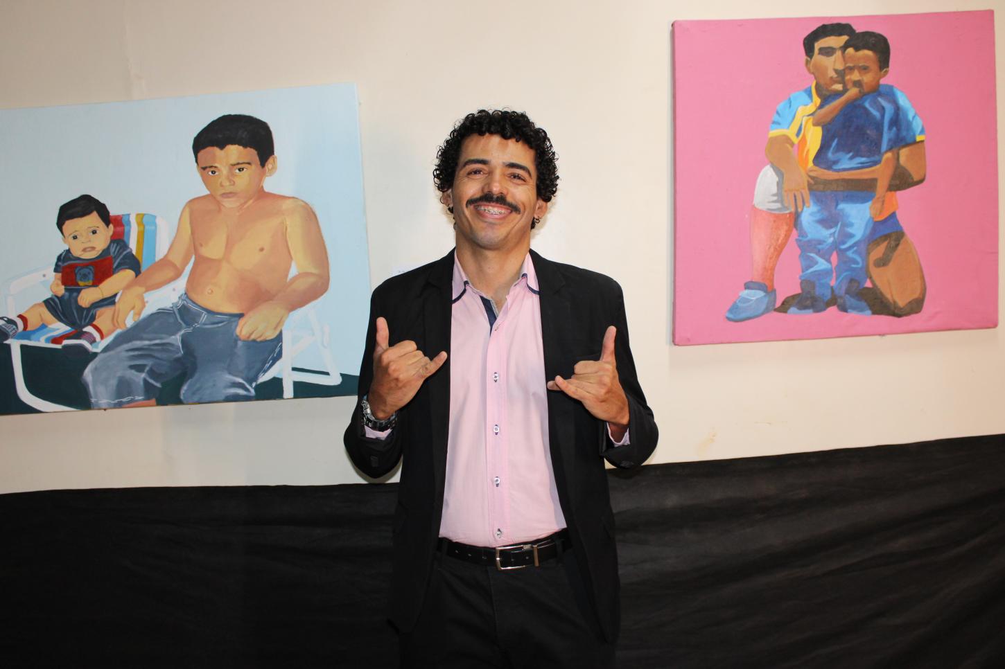 Fotos da Exposição do Artista Visual Netão Ribeiro