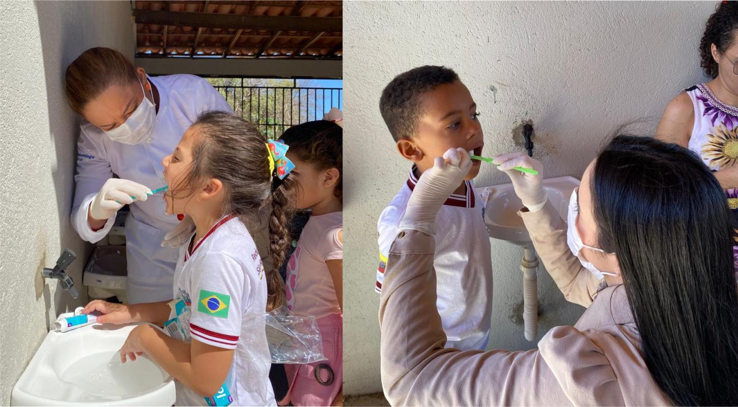 Implantação do Escovódromo da Creche José Bastos Lopez fortalece ações de saúde bucal infantil em São Raimundo Nonato