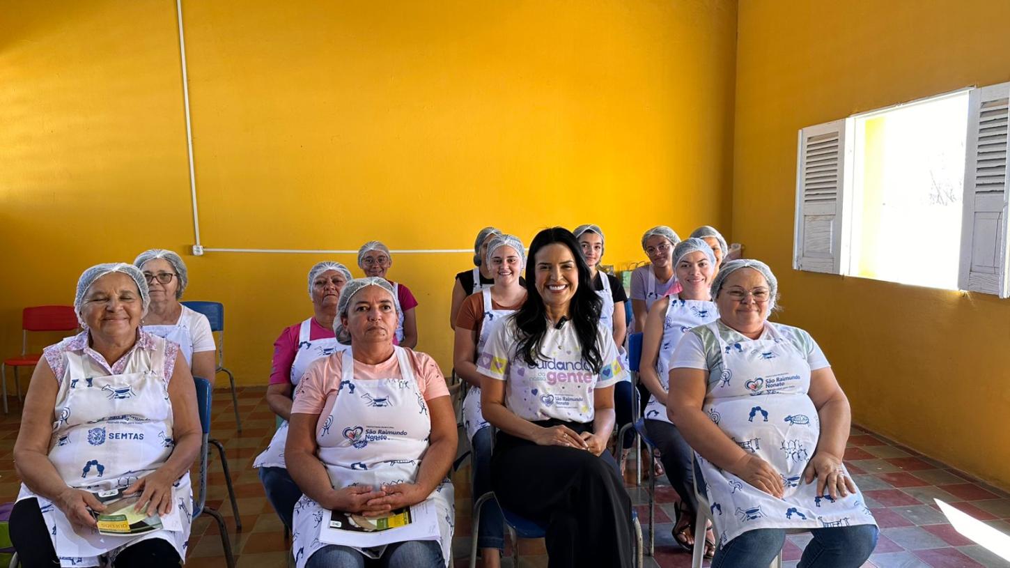 Prefeitura de São Raimundo Nonato e SEMTAS promovem curso de Derivados do Leite na comunidade Lagoa de Fora