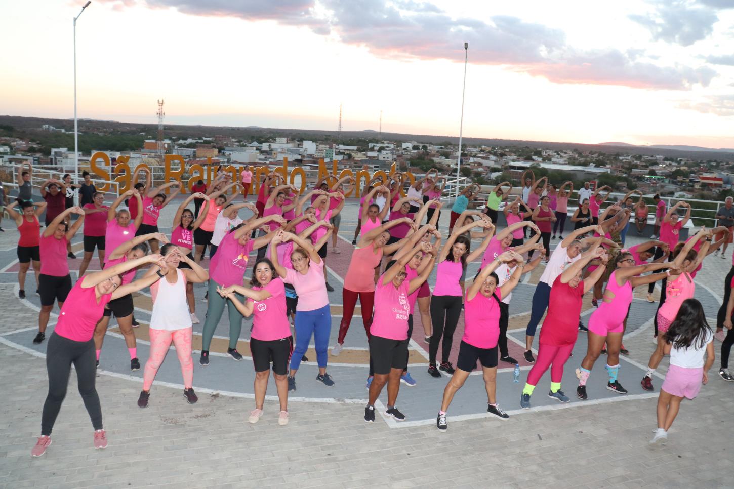 Prefeitura de São Raimundo Nonato realiza aulão inaugural à Campanha Outubro Rosa 2025