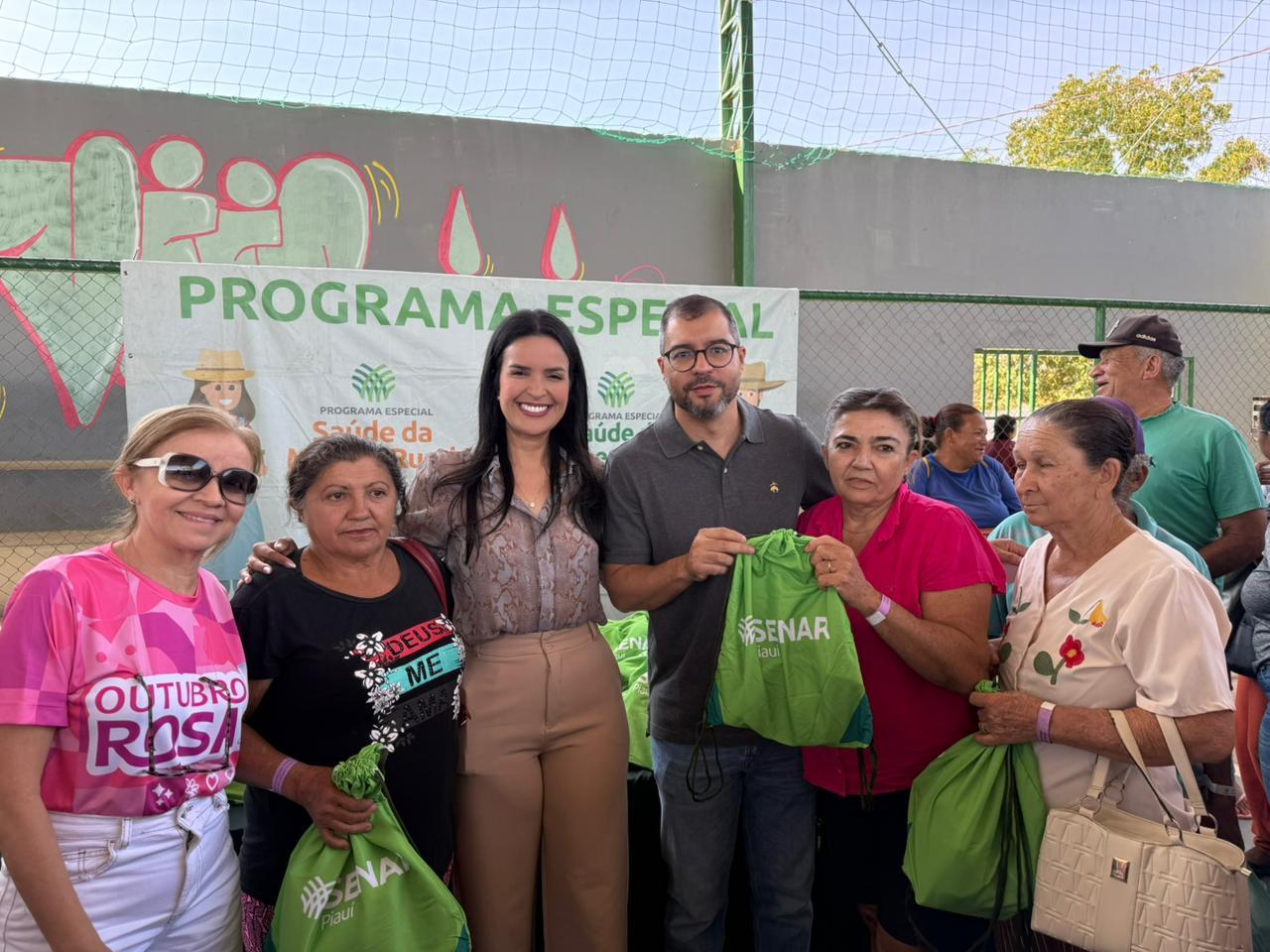 Senar e Prefeitura de São Raimundo realizam aproximadamente 700 atendimentos de saúde ao homem e a mulher rural