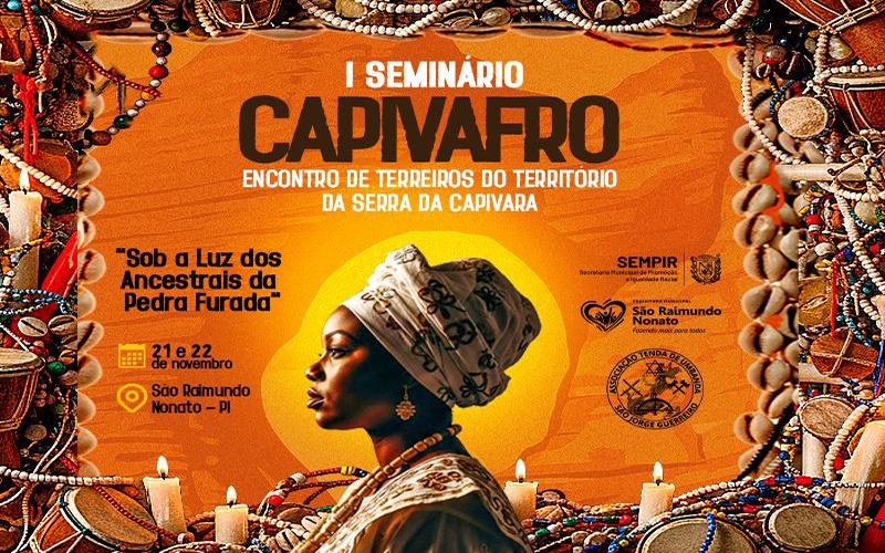 São Raimundo Nonato sediará o 1º Seminário de Matriz Africana – CapivAfro
