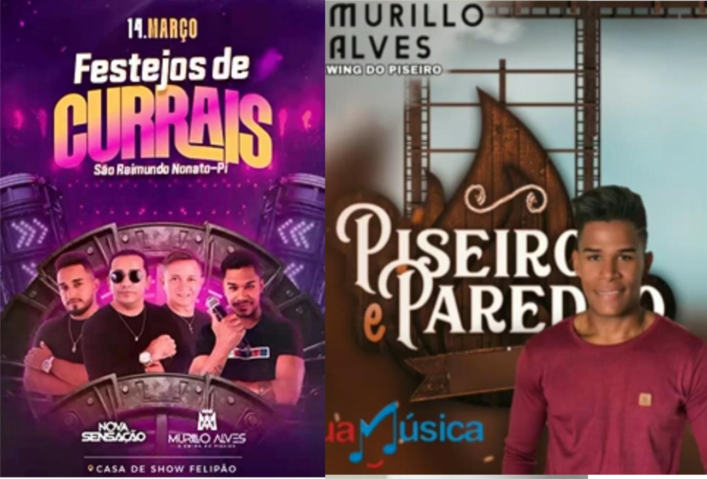 Nova Sensação e Murilo Alves comandam grande show nos festejos de São José no Povoado Currais neste sábado (14)