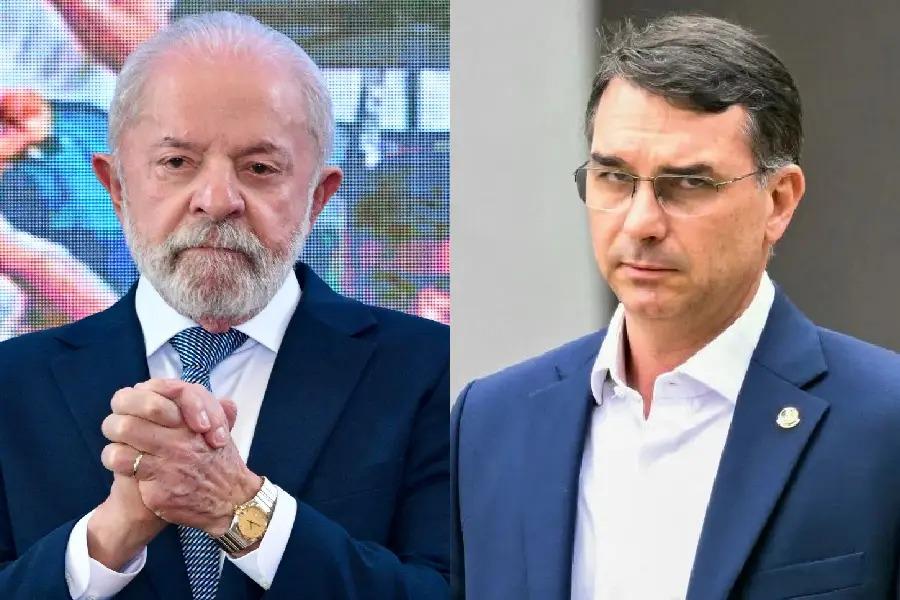 Datafolha: Lula, 39%; Flávio Bolsonaro, 33%; Ronaldo Caiado; 5%; Renan Santos; 4%; Zema, 3%; Augusto Cury, 2%